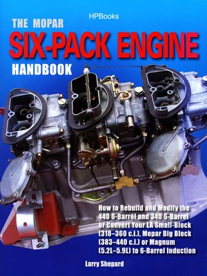 cover image of The Mopar Six-Pack Engine Handbook HP1528